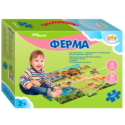 Коврик-пазл Ферма Step Puzzle 70103